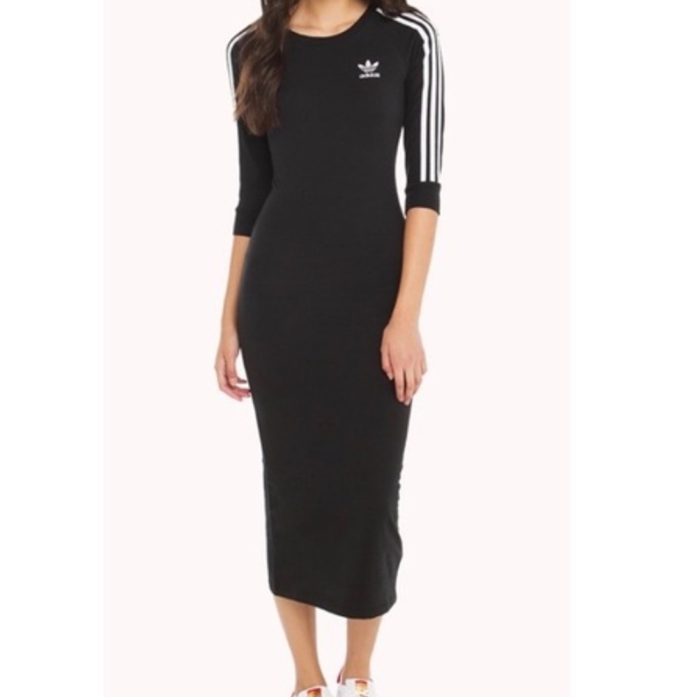Adidas black dress